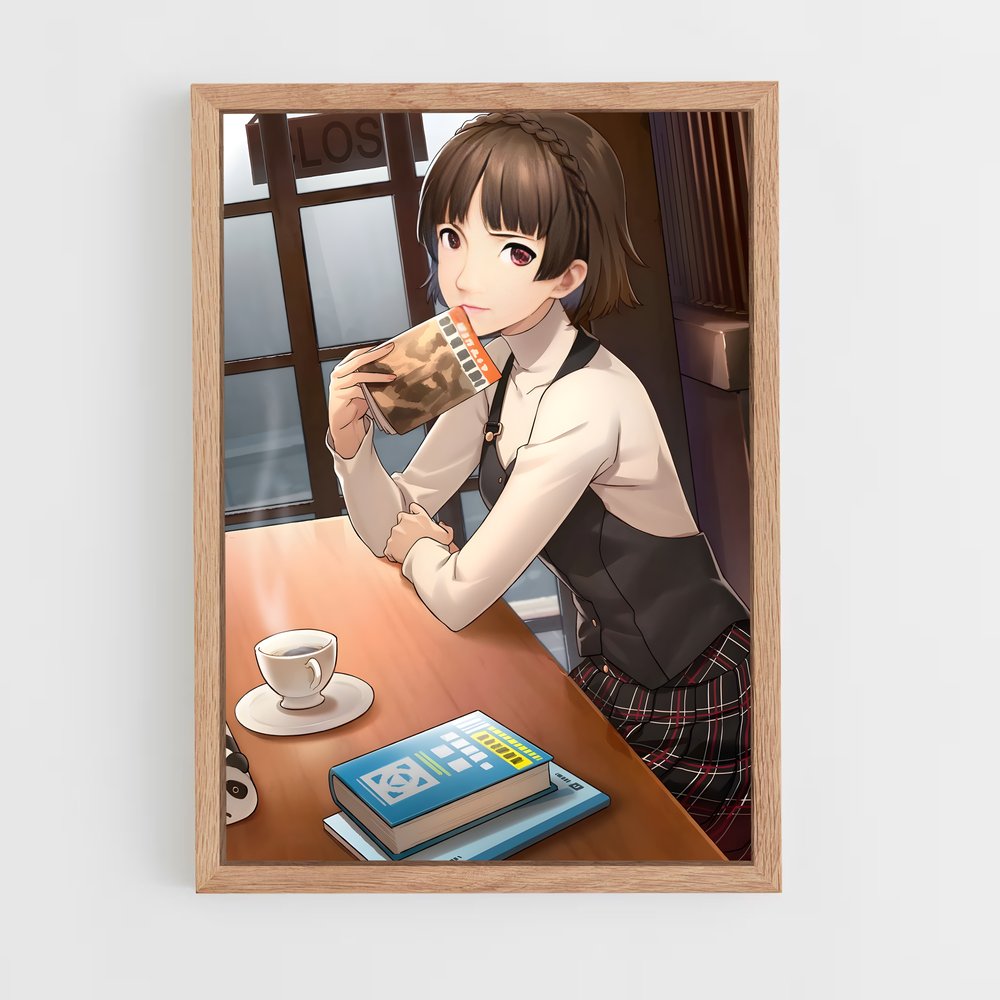 Poster Makoto niijima – affiche Persona 5 (vue 4)